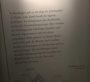 1. Obergeschoß - Zünfte - Reichsstadt 16.-18. Jh. 