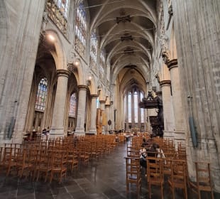  Notre Dame de Sablon in Brüssel, Belgien 