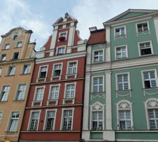 Am Rynek, dem Ring / Marktplatz in Wrocław