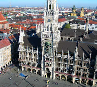 Neues Rathaus am Marienplatz
