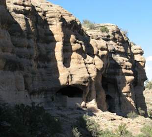 Gila Cliff Dwellings in New Mexico