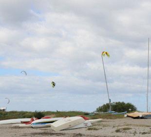 Kitesurfen vor Laboe