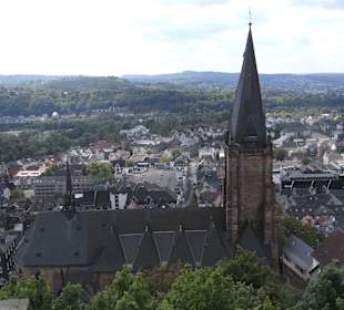 Ausblick auf Marburg