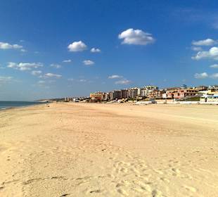 Bild vom ca. 65 km langen Strand!