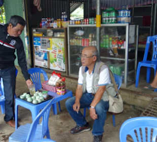 Unser Reiseleiter bei einen Stop