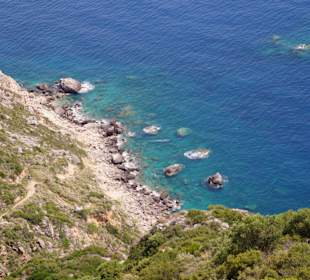 Blick von Angelokastro