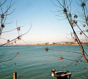 Strand Side Kumköy mit Hotels