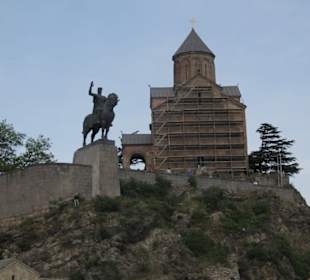 Denkmal für König Wachtang I. Gorgassali