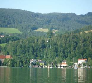 Blick über den Tegernsee