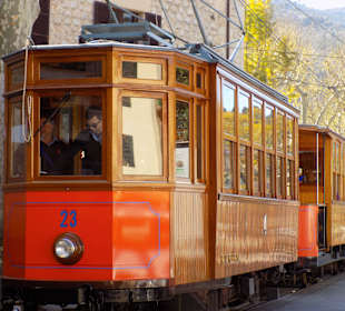 Straßenbahn Richtung Porto Soller