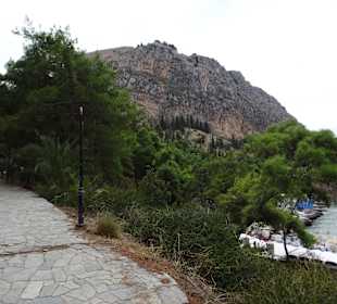 Festung Nafplion von Strand