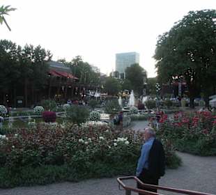 Wunderschöner Park für Erholung