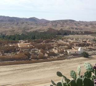 Wadi und alte Oase Tamerza