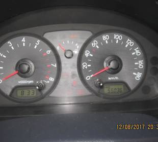 Tank komplett leer