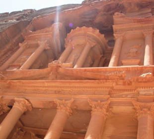 Spacer po Mieście Wykutym w Skale - Petra