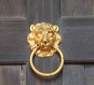 Ein schöner Türklopfer