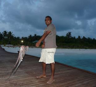 Rezeption Picjnick Insel Faandhoo