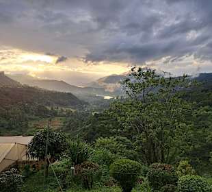 Blick auf Luttle Adams Peak