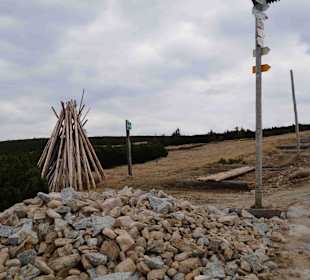 Berg Schneekoppe/Śnieżka