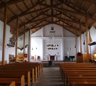 In der ev. Kirche St. Nicolai von Helgoland