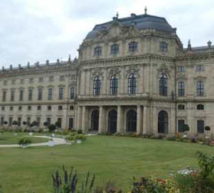 Die Residenz, das prächtigste Gebäude von Würzburg