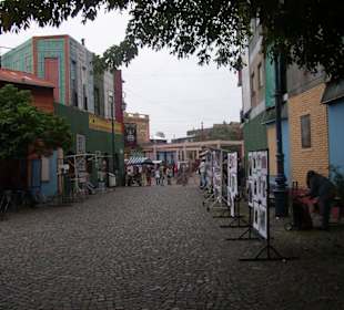 Künstlergasse in La Boca