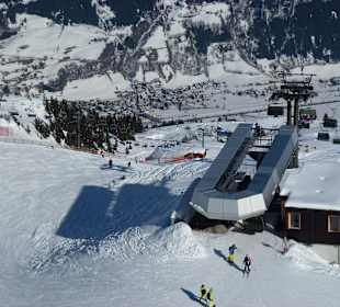 Blick auf Bad Hofgastein von der Schlossalm 2050 m