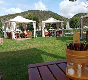 Rast im Biergarten St. Goar