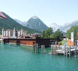 Abfahrt mit dem Schiff Pertisau