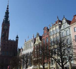 Langer Markt: Blick Richung Rathaus