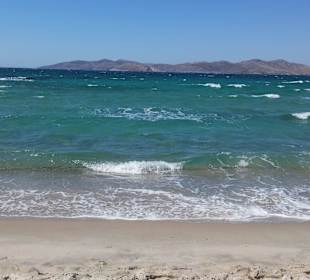 Golden Beach in Marmari 