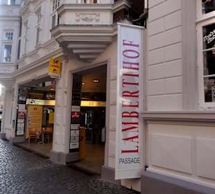 Marktplatzeingang zum Lambertihof