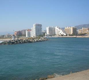 Ausblick vom Wellenbrecher