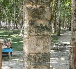 Die Ruinen von Chichen Itza