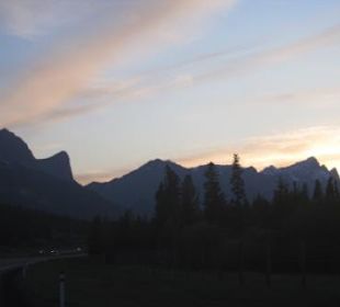 Auf dem TransCanada Highway Richtung Banff