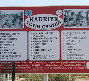 Einkaufsmöglichkeiten in Kadriye