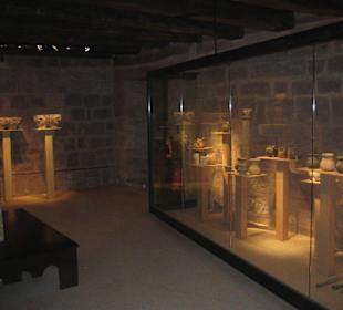 Der erste Raum der Führung auf der Wartburg.