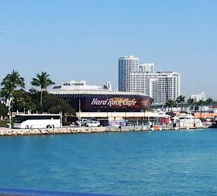 Blick auf Bayside vom Wasser her