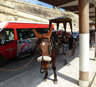 Auch mit 1 PS konnte man Valetta erkunden
