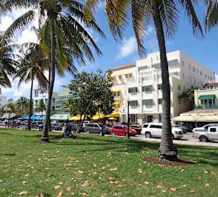 Blick auf den Ocean Drive