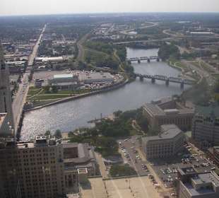 Blick auf den Scioto River