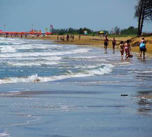 Strand in Bibione Juni 2012