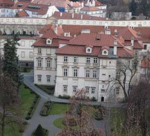 Blick auf die polnische Botschaft