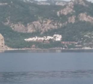 Die ersten Landsichtungen von Marmaris 