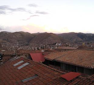 Blick von der Dachterrasse