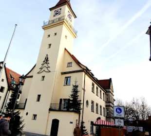 Das tolle Rathaus mit Turm zum Besteigen 