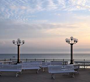 Sunrise above Baltic Sea