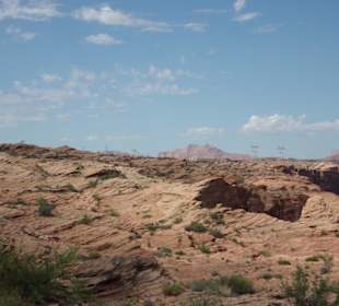 Blick auf die Umgebung von Page