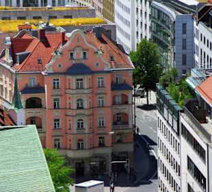 Ausblick vom Turm City