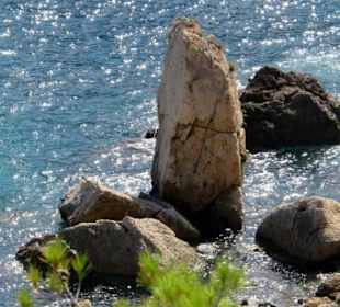 Felsformation in der Bucht